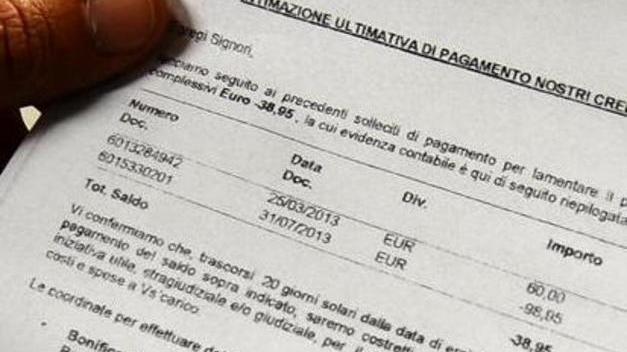 Se il credito si trasforma in sollecito