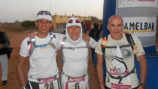 Petrucci, De Masi e Coli per 240 km nel deserto