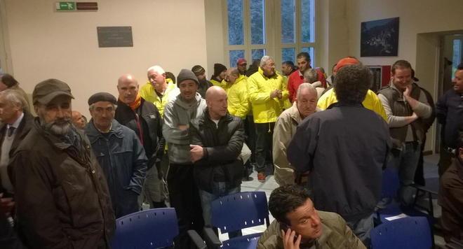I cavatori si mobilitano per salvare il loro lavoro 