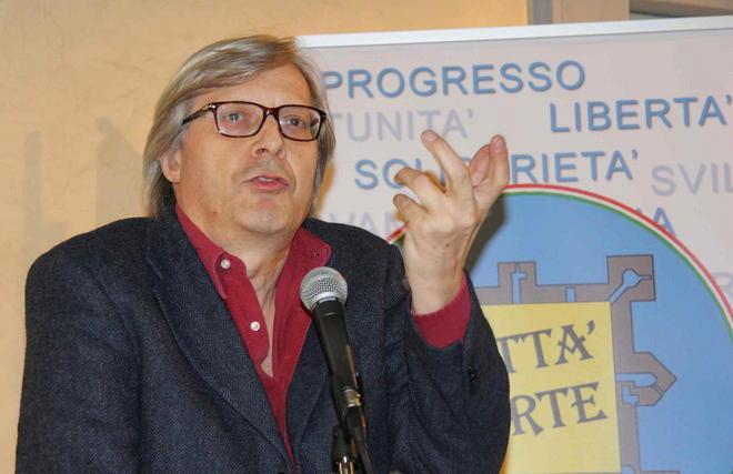 In scena lo Sgarbi furioso «Ha perso il sindaco» 