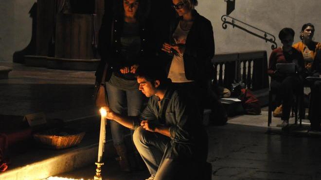 L’altro sabato sera nella chiesa di S. Michele