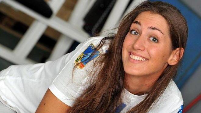 Martina, campionessa negli studi e nella scherma