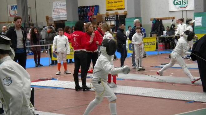 Scherma, U14 in pedana