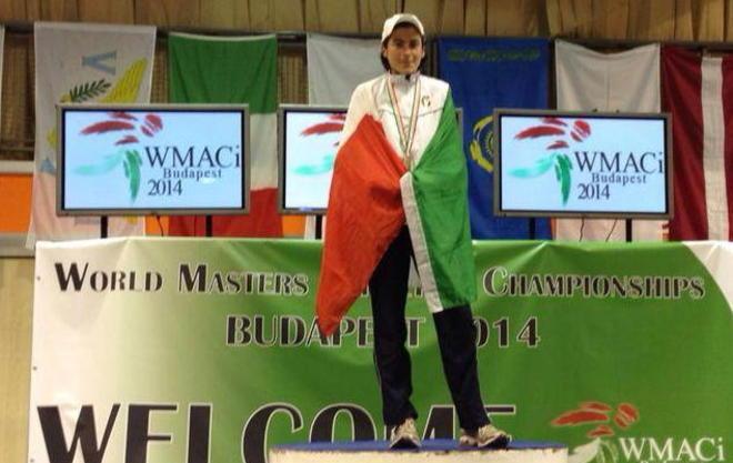 Cristina Artuso vola e conquista l’oro