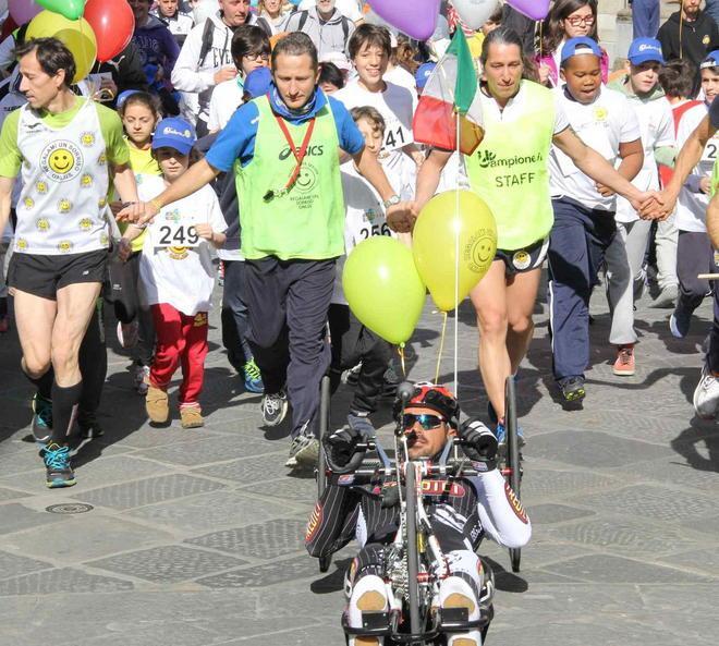 «Hockey o handbike, il mio cuore è sempre biancazzurro» 