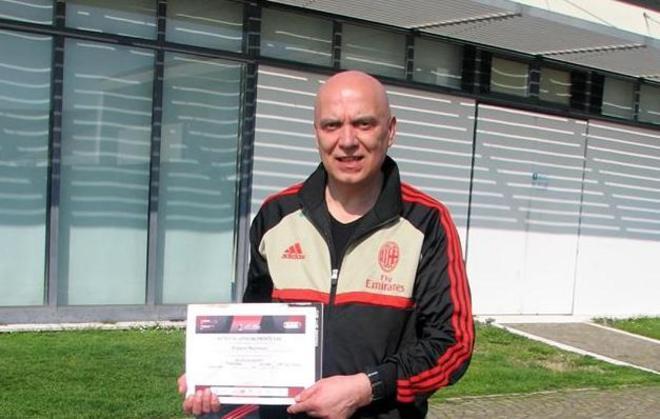 Franco Marrucci nella Milan Academy 