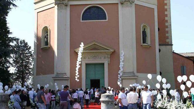 Palloncini in cielo per Dominic