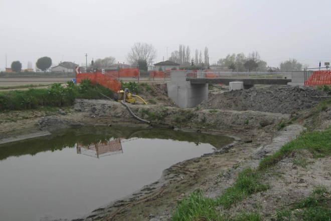 Intervento per rinforzare il ponte Fuietta