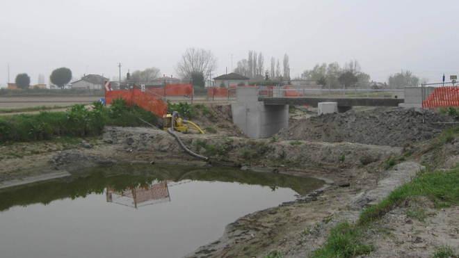 Intervento per rinforzare il ponte Fuietta