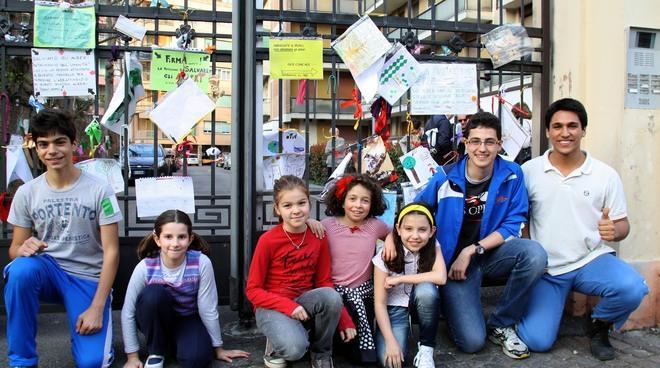 Anche i bambini del palazzo protestarono 
