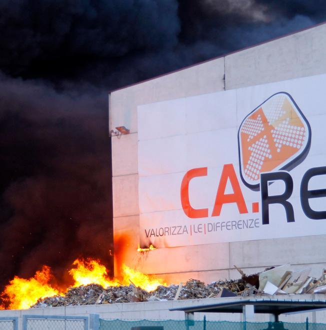 Incendio Ca.Re. ora spunta un indagato 