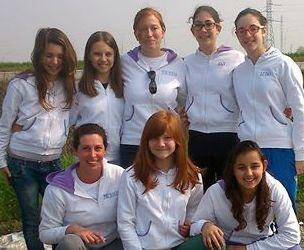 Le “sirenette” di Copparo impegnate ai campionati tricolori