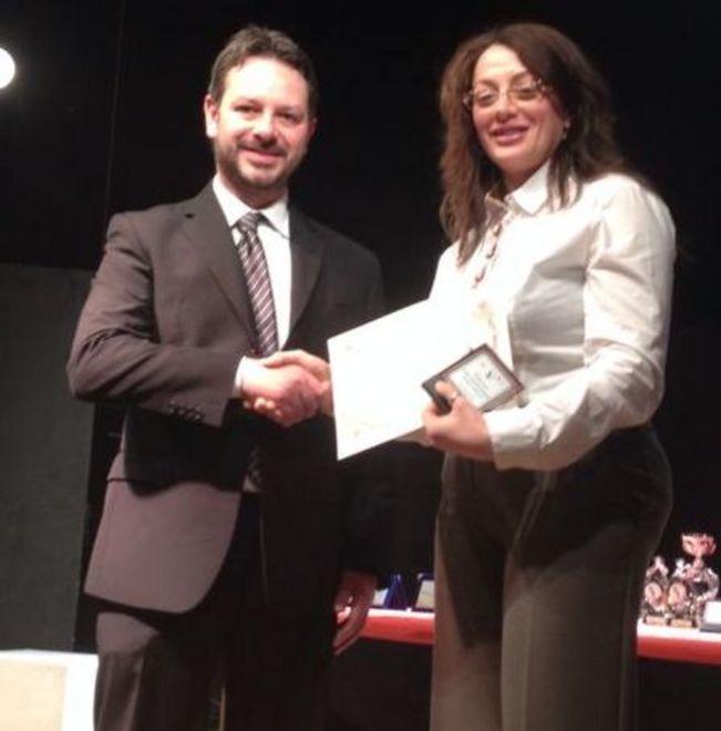 La Marotta premiata a Roma per la sua favola