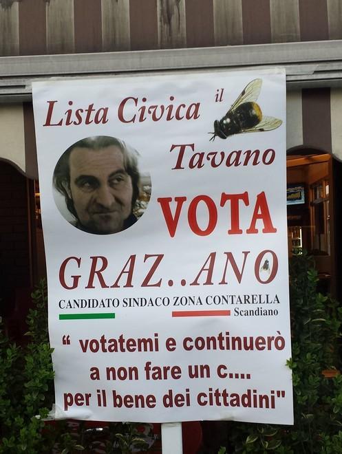 Ecco la lista civica “Il Tavano” ma è il pesce d’aprile al barista