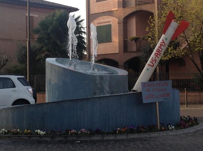 Un missile sulla fontana e Peppa Pig arrosto 