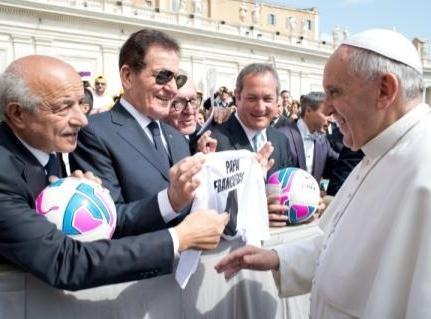 Mattioli in udienza dal Papa «Esperienza emozionante»