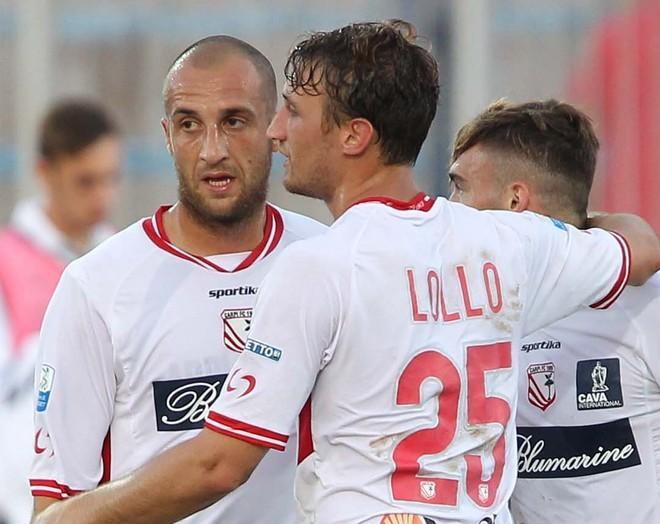 I biancorossi sono in vantaggio per 2-1