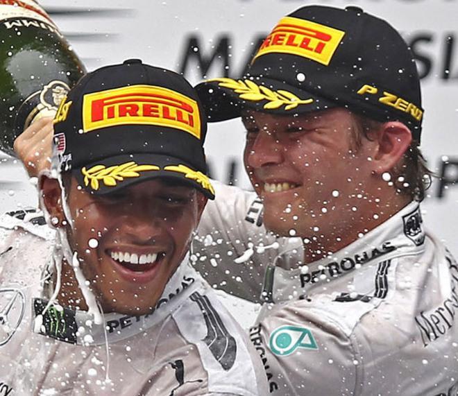 Rosberg-Hamilton è dominio Mercedes
