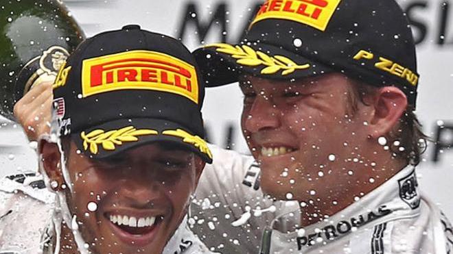 Rosberg-Hamilton è dominio Mercedes