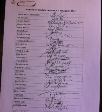 Il 18 aprile la nuova giunta Ringraziato Roncarati