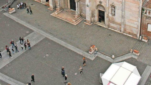 Il Listone mozzafiato: foto da capogiro dal campanile