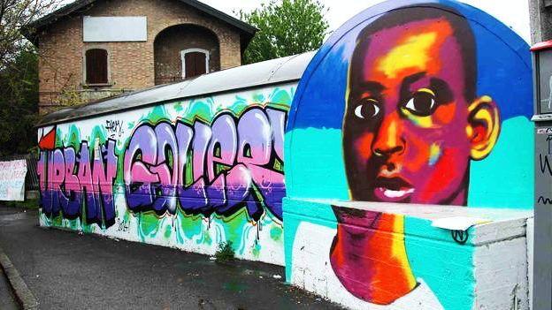 Un murales a S. Croce per ricordare Sylvester