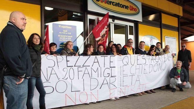 Mercatone Uno, addetti in sciopero contro i tagli