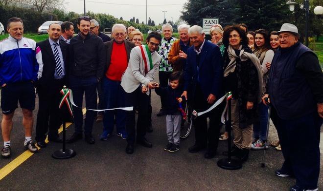 Aperta la ciclopedonale, ora la rotatoria per Rubbianino