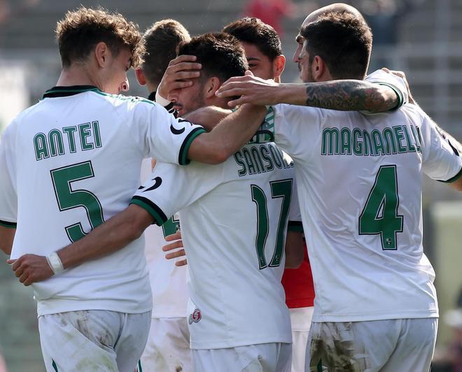 Sansone piega l’Atalanta, il Sassuolo torna a crederci 