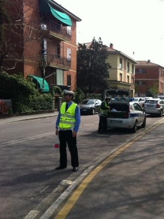 Blocco totale del traffico quaranta multe da 163 euro