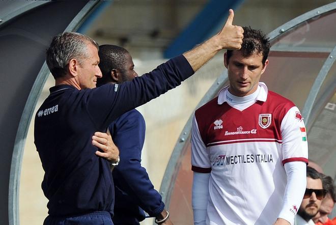 Il centravanti Francesco Ruopolo ha ancora problemi muscolari