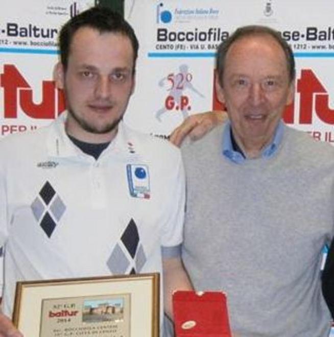 Il centese Balboni protagonista nel weekend boccistico