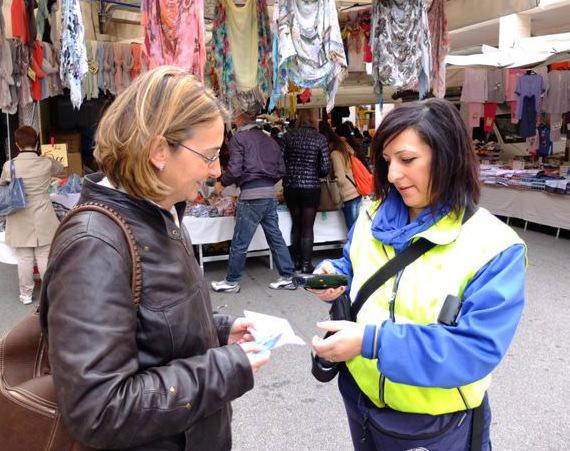 Quando la Posta va al mercato del lunedì