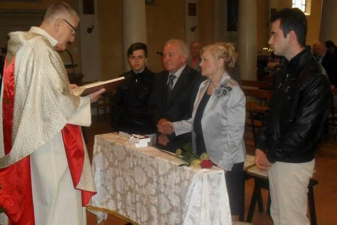 La dinastia dei Sacchetti alle nozze d’oro di Lina e Ivan