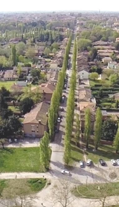 Una Ferrara mai vista con gli occhi di un drone 