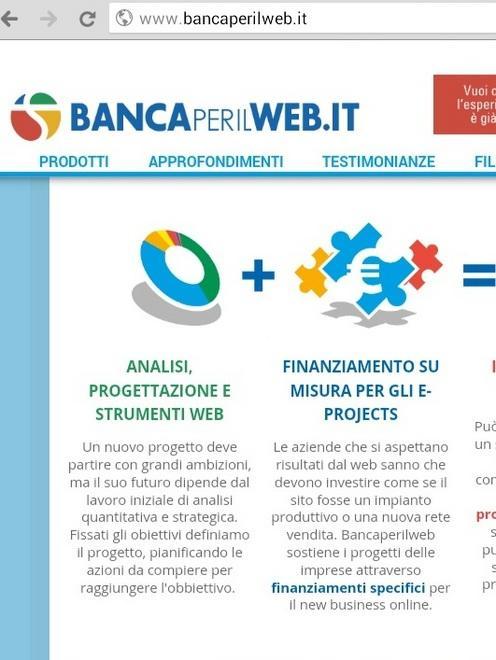 Una banca e il web per le eccellenze del cibo 