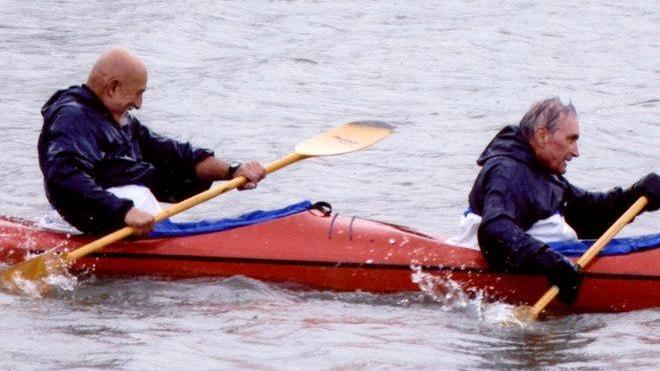 A Finzi e Laudisa della Eridano il tricolore Master della canoa