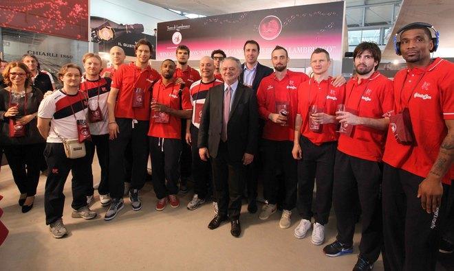 I biancorossi in passerella al Vinitaly