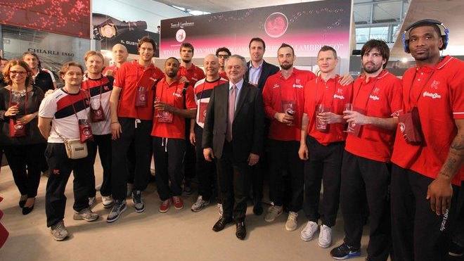 I biancorossi in passerella al Vinitaly