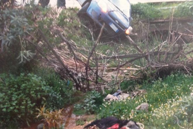 Cane legato all’auto e trascinato per chilometri 