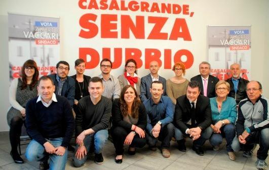 Pd, presentati i 16 candidati della lista di Alberto Vaccari