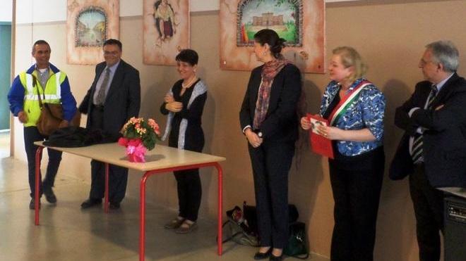 Gli alunni ringraziano il sindaco