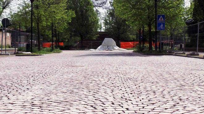 Piazzale Medaglie d'Oro  riaprirà in tempo per la festa di San Giorgio