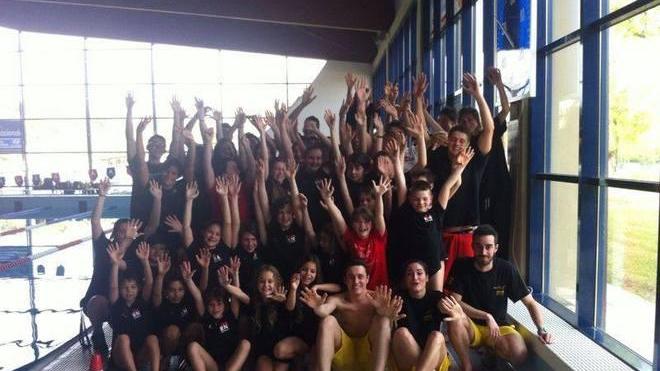 Reggiana nuoto campioni regionali a squadre Uisp