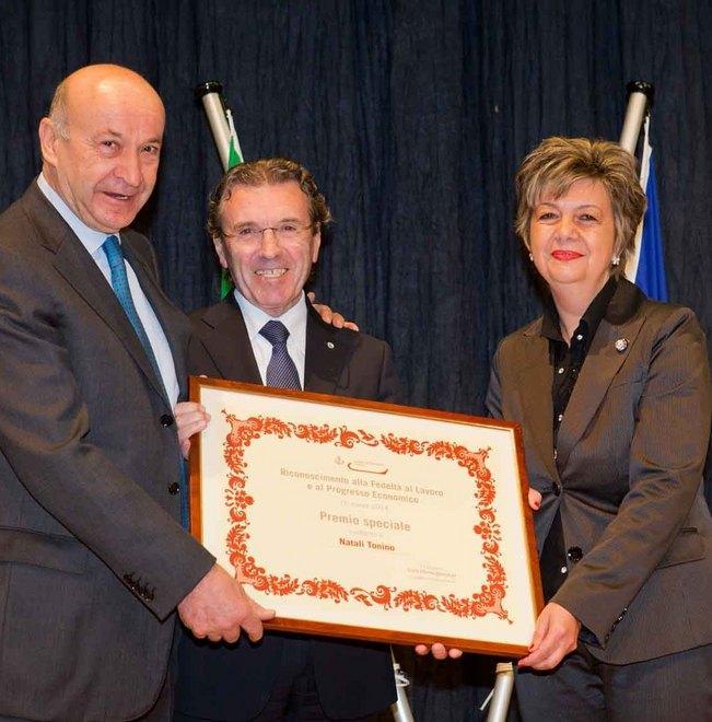 «Il premio a Tonino Natali orgoglio per la comunità»