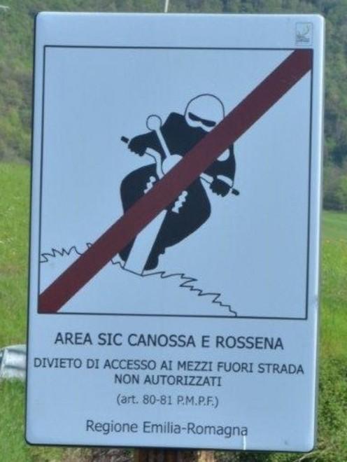 Oasi di Campotrera: stop alle moto 