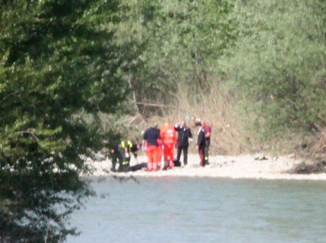 Anziano annega nel fiume Enza 