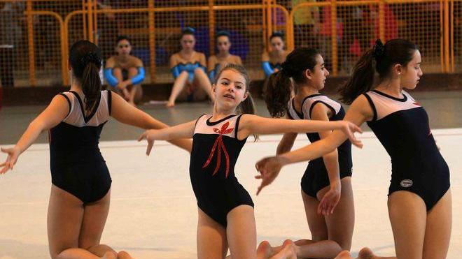 Palcoscenico per 300 ginnaste