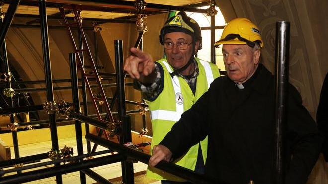 Ora la chiesa di Reggiolo è in sicurezza