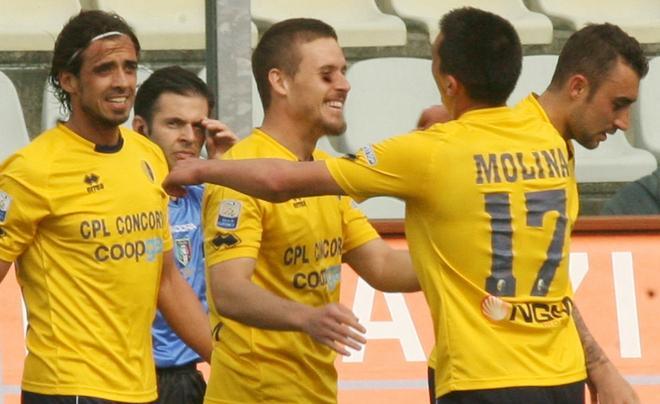 seconda doppietta e sesto gol per granoche, prima rete di Stanco, secondo miglior attacco della b e festeggia anche Signori